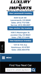 Mobile Screenshot of luxuryandimports.com